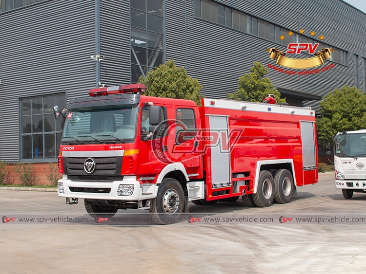 12,000 Litres Water Foam Fire Truck FOTON - LF 12,000 Litres Water Foam Fire Truck FOTON - LF